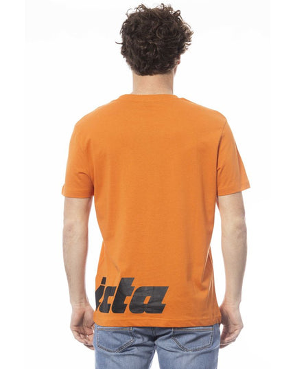 Invicta Orange Cotton Men T-Shirt