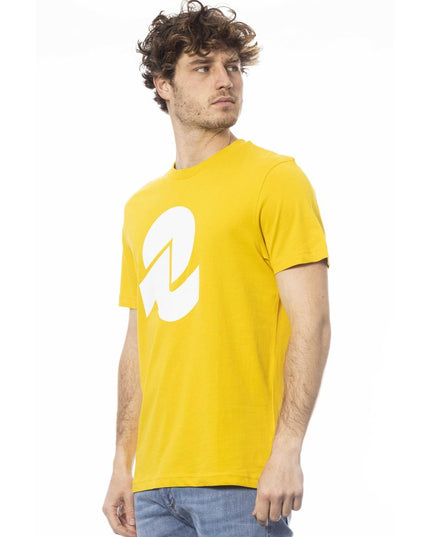 Invicta Yellow Cotton Men T-Shirt
