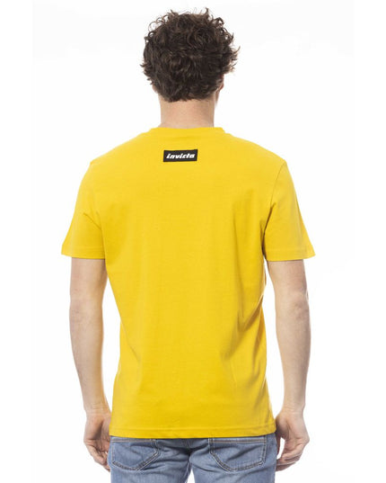 Invicta Yellow Cotton Men T-Shirt