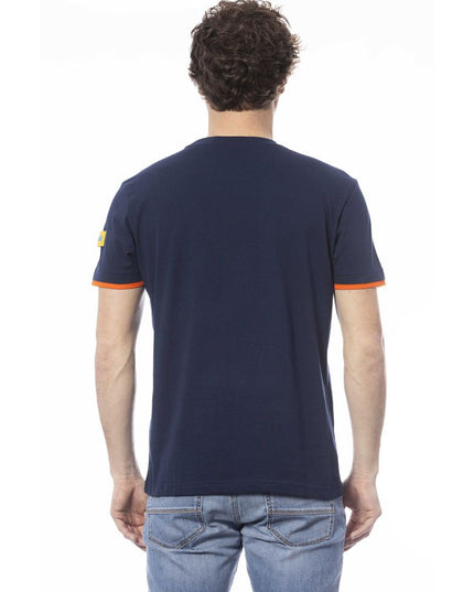 Invicta Blue Cotton Men T-Shirt