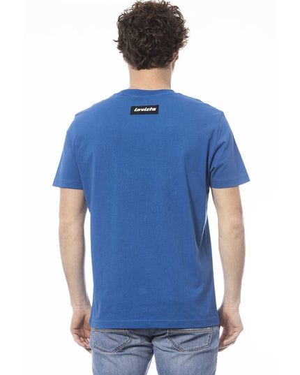 Invicta Blue Cotton Men T-Shirt