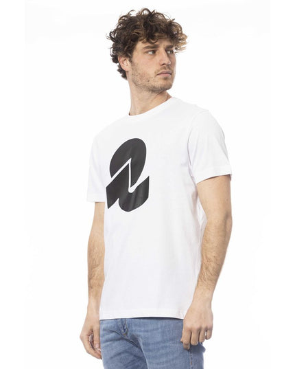 Invicta White Cotton Men T-Shirt