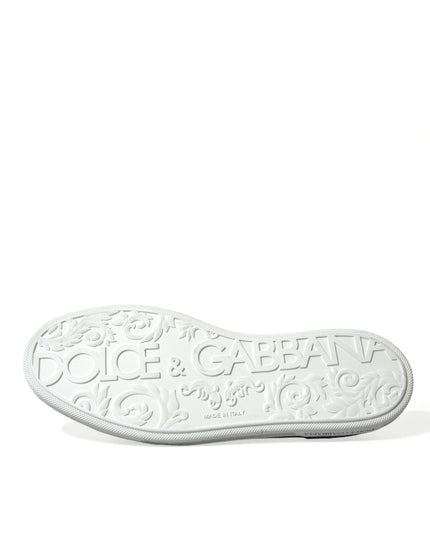 Dolce & Gabbana Blue Suede Caiman Loafers Saint Tropez Shoes