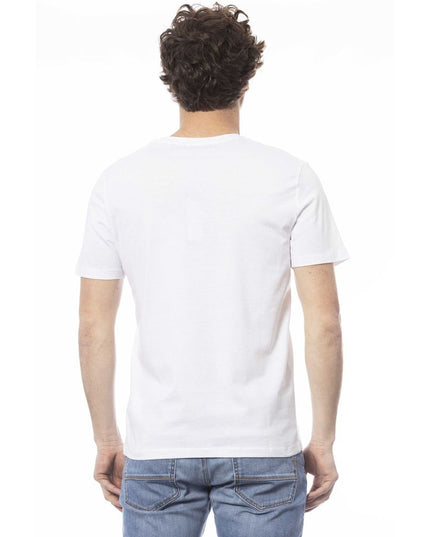 Ungaro Sport White Cotton Men T-Shirt