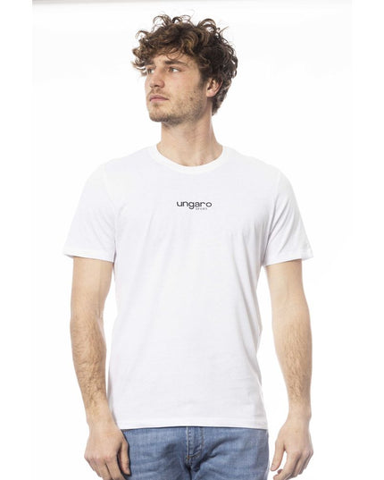 Ungaro Sport White Cotton Men's T-Shirt
