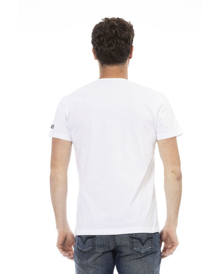 Trussardi Action White Cotton Men's T-Shirt