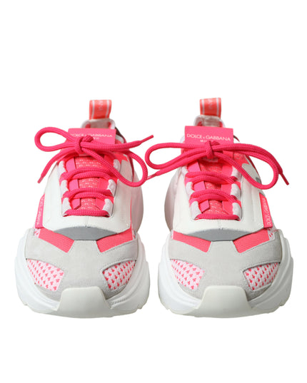 Dolce & Gabbana Multicolor Leather Daymaster Low Top Sneakers Shoes