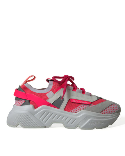 Dolce & Gabbana Multicolor Leather Daymaster Low Top Sneakers Shoes