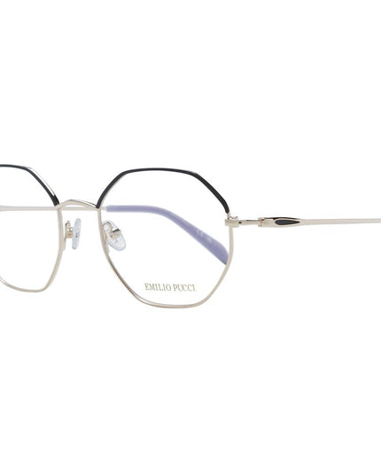 Emilio Pucci Black Metal Glasses (Frames)