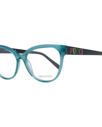 Emilio Pucci Green Plastic Glasses (Frames)