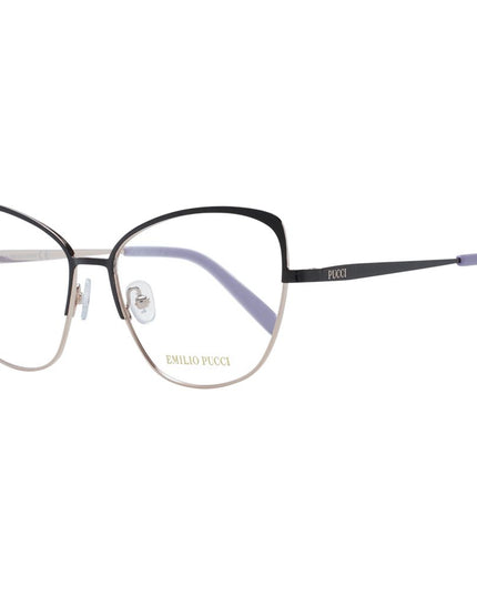 Emilio Pucci Black Metal Glasses (Frames)