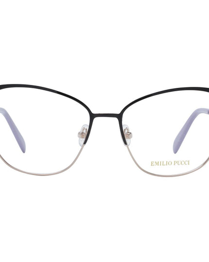 Emilio Pucci Black Metal Glasses (Frames)