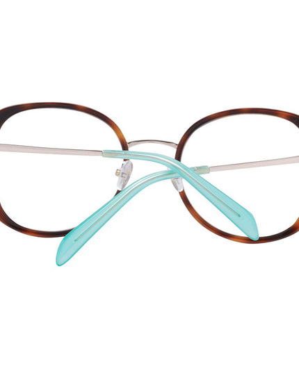 Emilio Pucci Brown Metal & Plastic Glasses (Frames)