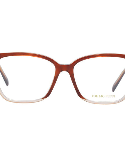 Emilio Pucci Brown Plastic Glasses (Frames)