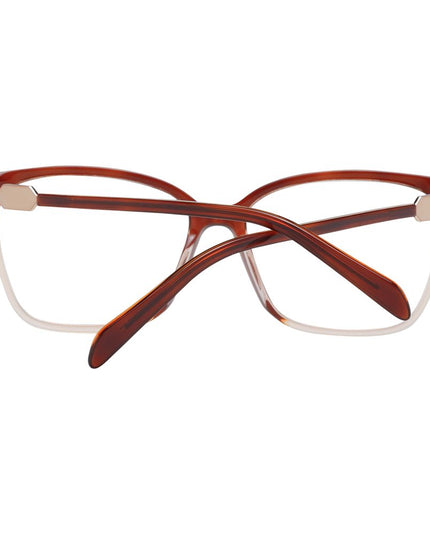 Emilio Pucci Brown Plastic Glasses (Frames)