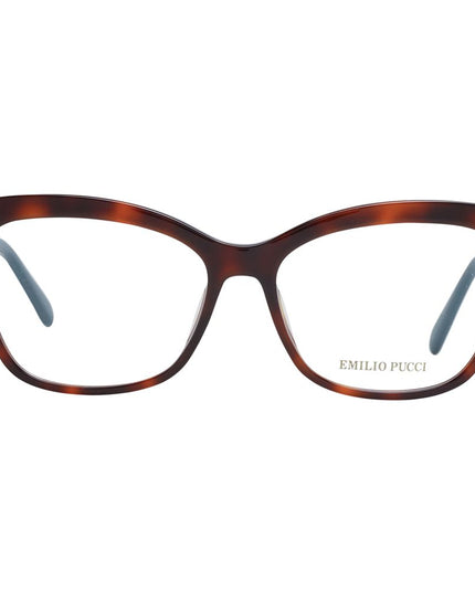 Emilio Pucci Brown Plastic Glasses (Frames)