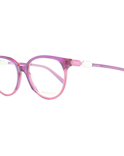 Emilio Pucci Purple Plastic Glasses (Frames)