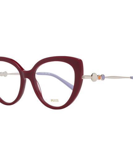 Emilio Pucci Red Plastic Glasses (Frames)