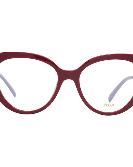 Emilio Pucci Red Plastic Glasses (Frames)