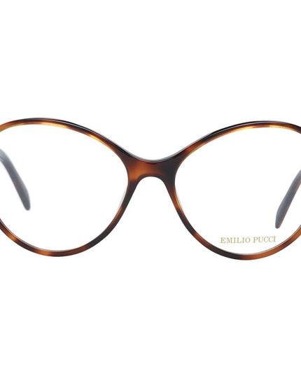 Emilio Pucci Brown Plastic Glasses (Frames)