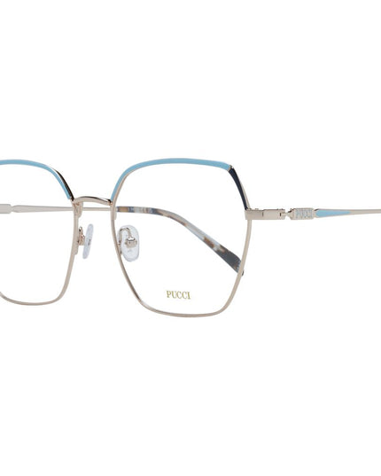Emilio Pucci Gold Metal Glasses (Frames)