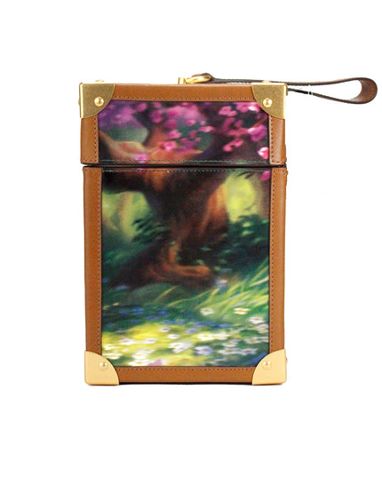 Kate Spade Disney Bambi 3D Trunk Printed PVC Top Handle Clutch Handbag