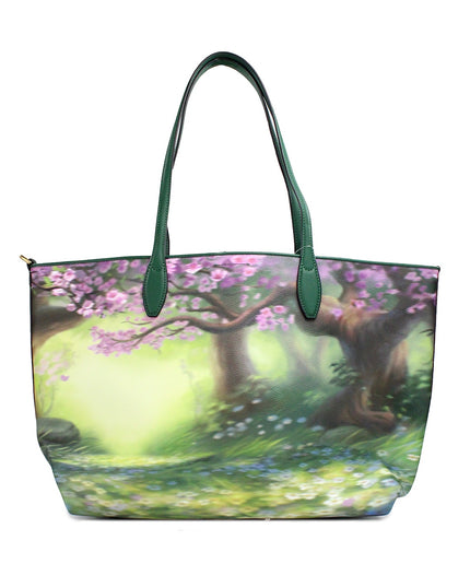 Kate Spade Disney Sutton Bambi Coated Canvas Shoulder Tote Handbag Purse