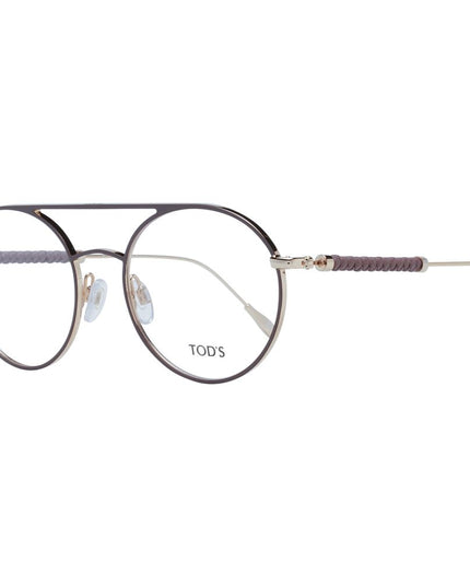 Tod's Brown Metal Glasses (Frames)