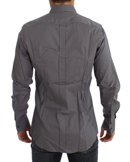 Dolce & Gabbana Purple Torero GOLD Slim Fit Dress Shirt