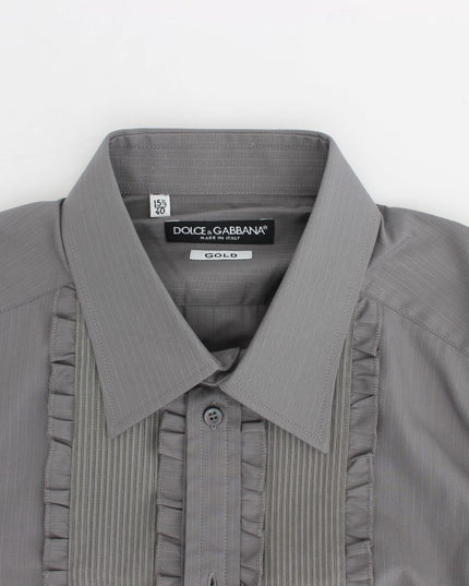 Dolce & Gabbana Purple Torero GOLD Slim Fit Dress Shirt