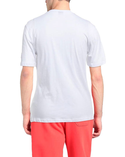 North Sails Elegant White Cotton Logo Tee
