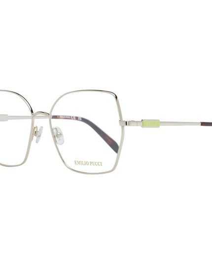 Emilio Pucci Gold Metal Glasses (Frames)