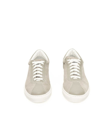 Cerruti 1881 Gray Cowhide Men's Sneaker