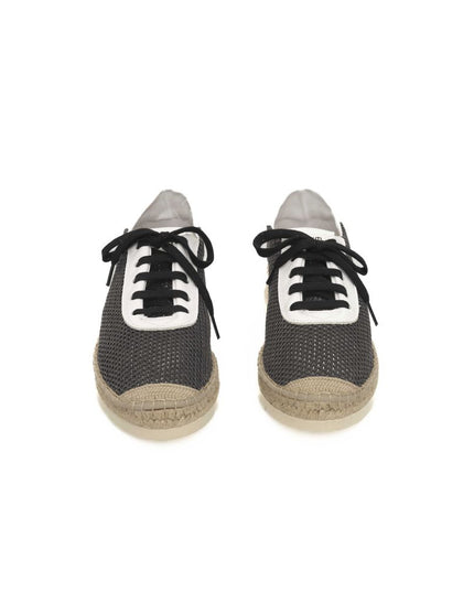 Cerruti 1881 Black Calfskin Men Sneaker