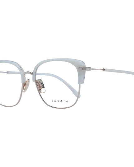 Sandro White Stainless Steel Glasses (Frames)