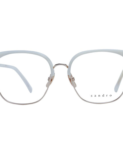 Sandro White Stainless Steel Glasses (Frames)