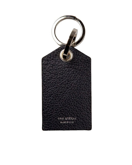 Neil Barrett Blue Leather Men's Keychain