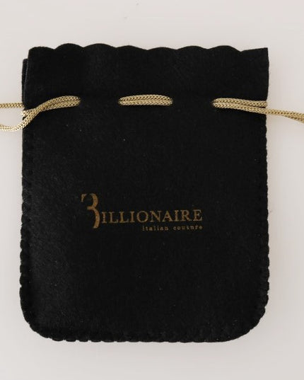 Billionaire Italian Couture Brown Leather Cardholder Wallet