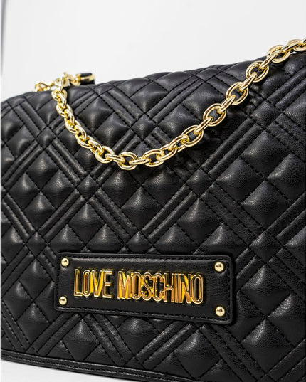 Love Moschino Black Polyethylene Handbag