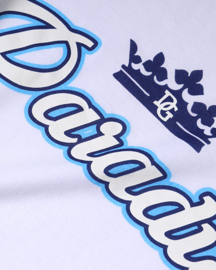 Dolce & Gabbana White Paradiso Cotton Shorts Sleeves T-shirt