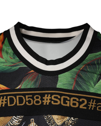 Dolce & Gabbana Multicolor Tropical Sleeveless Tank T-shirt