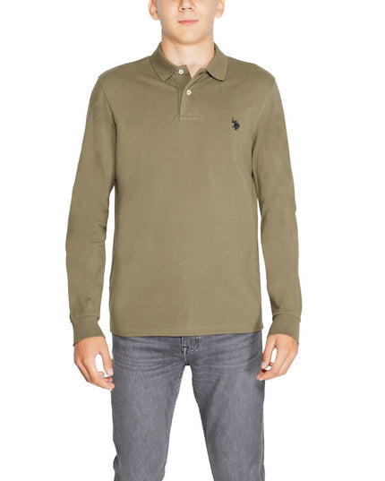 U.S. POLO ASSN. Green Cotton Long Sleeve T-Shirt