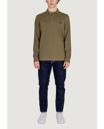 U.S. POLO ASSN. Green Cotton Long Sleeve T-Shirt