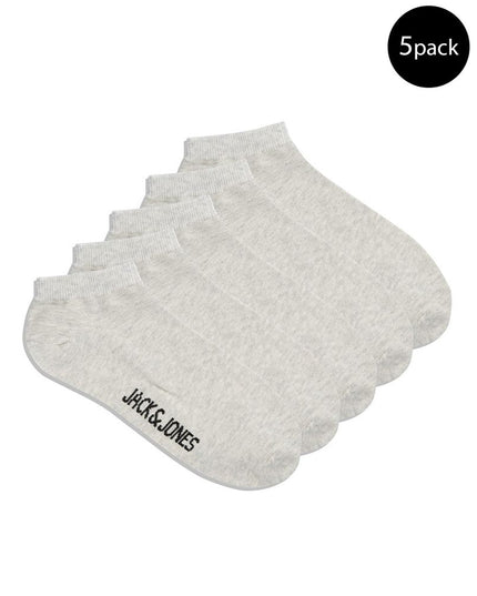 Jack Jones Gray Cotton Socks