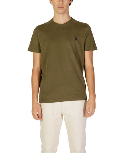 U.S. POLO ASSN. Green Cotton T-Shirt