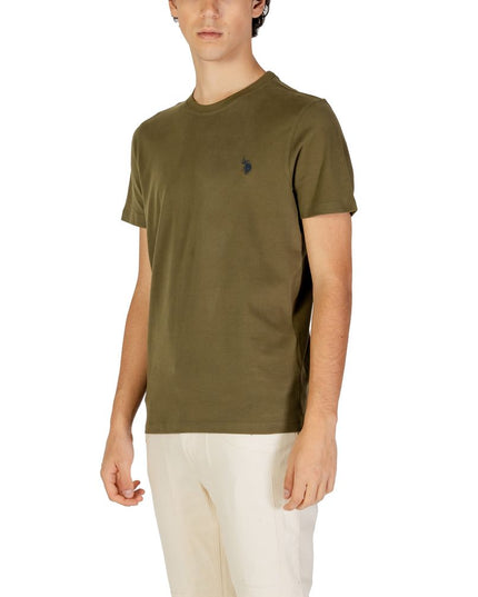 U.S. POLO ASSN. Green Cotton T-Shirt