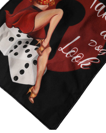 Dolce & Gabbana White Graphic Print Cotton Crew Neck T-shirt