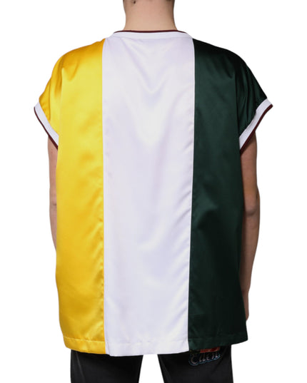 Dolce & Gabbana Multicolor Jersey Tank Sleeveless T-shirt