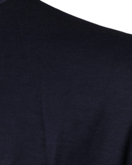 Dolce & Gabbana Blue D&G King Of Love Cotton Crew Neck T-shirt