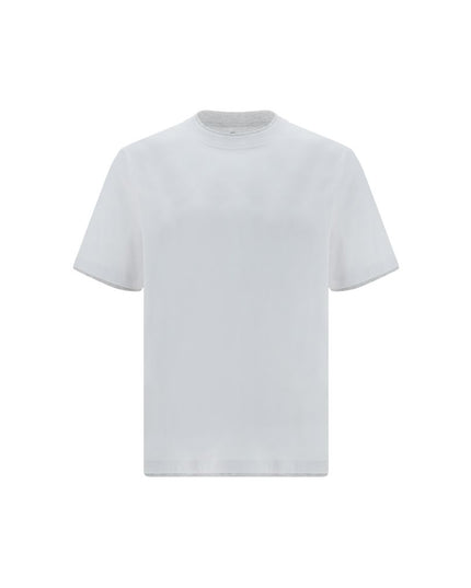 Brunello Cucinelli White Cotton T-Shirt